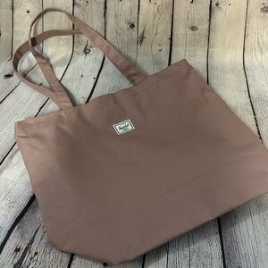 Herschel Pink Zipper Tote Bag